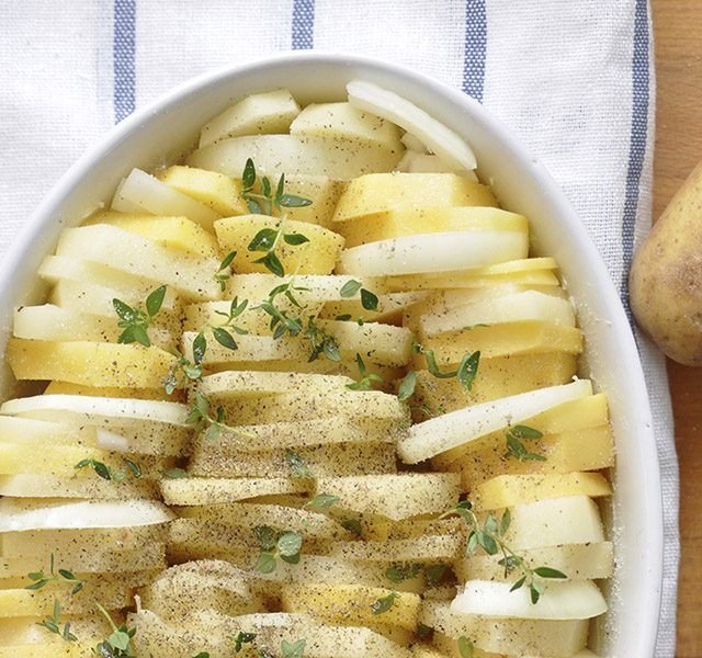 Gratinierte Kartoffeln