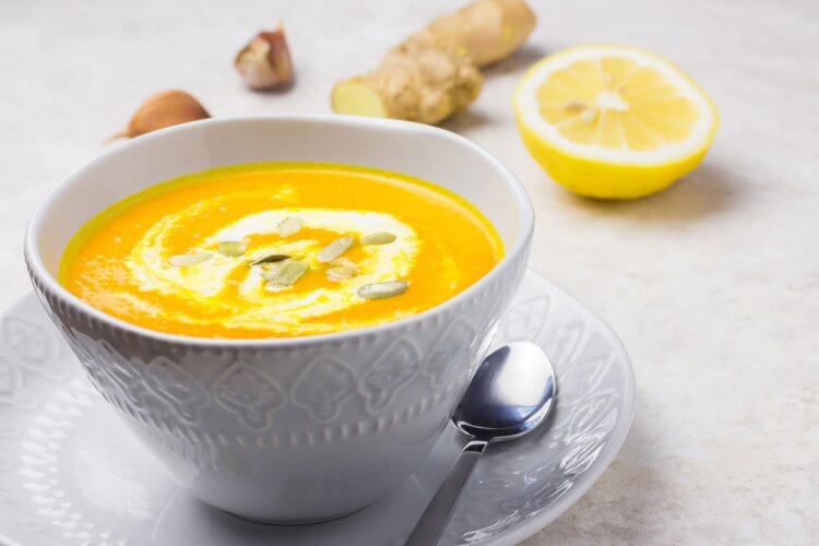Karotten-Kokos-Suppe
