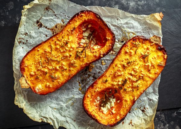 Butternut Rezepte Vegetarisch, Gefüllter Butternut Kürbis (vegetarisch Oder Vegan, Glutenfrei)