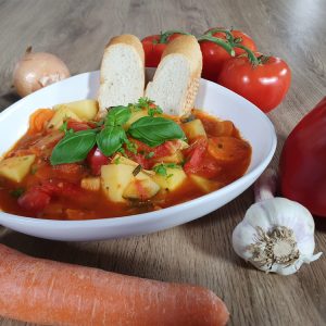 Kartoffel-Paprika-Zucchini-Eintopf