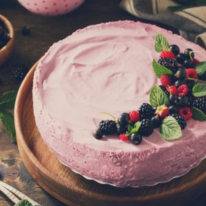 Himbeer-Joghurt-Torte für Diabetiker