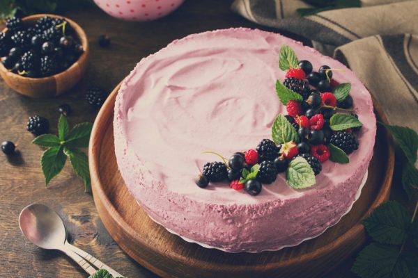 Himbeer-Joghurt-Torte für Diabetiker