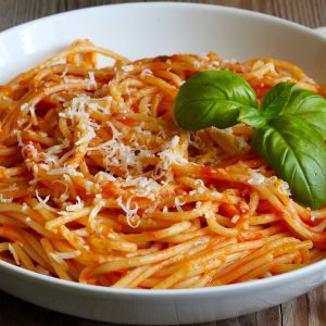 Feta-Spaghetti