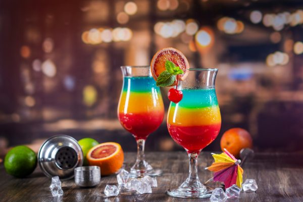 Rainbow-Cocktail