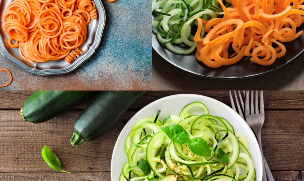 Spiralschneider für Gemüsespaghetti: Rezepte für gesunde Pasta-Alternativen