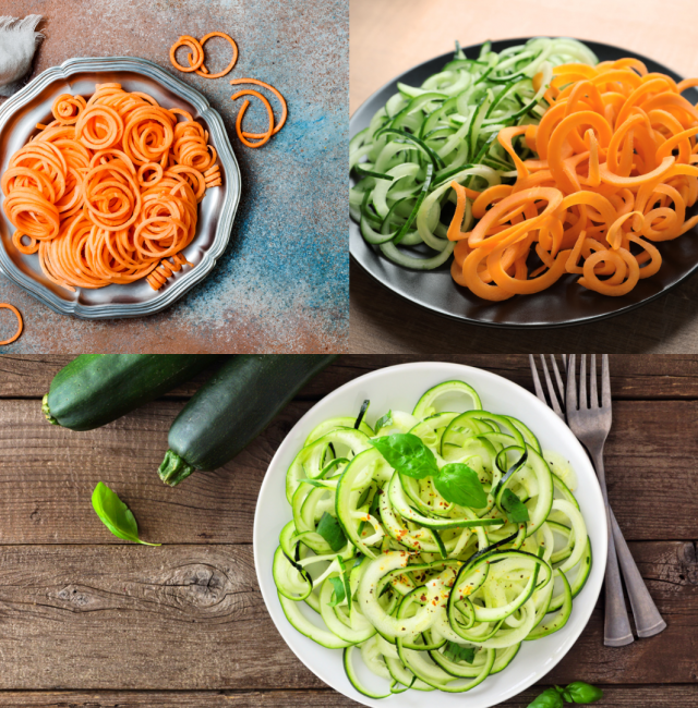 Spiralschneider für Gemüsespaghetti: Rezepte für gesunde Pasta-Alternativen