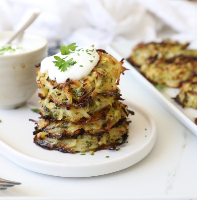 Kartoffel-Zucchini Rösti