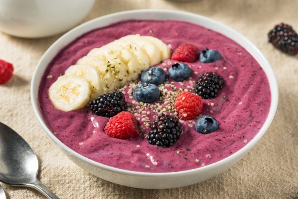 Lila Smoothiebowl